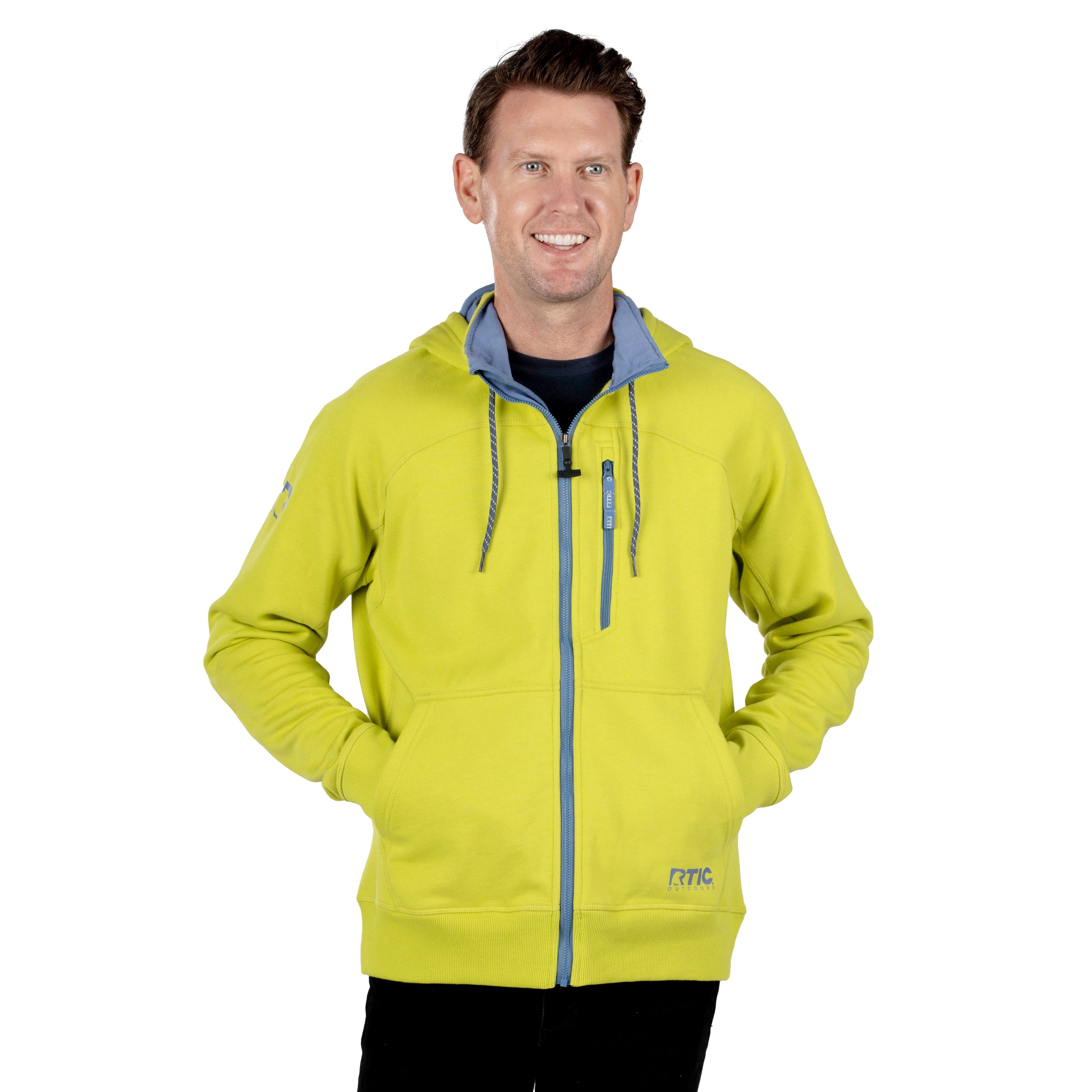 Men's Water-Repellent Full-Zip Hoodie